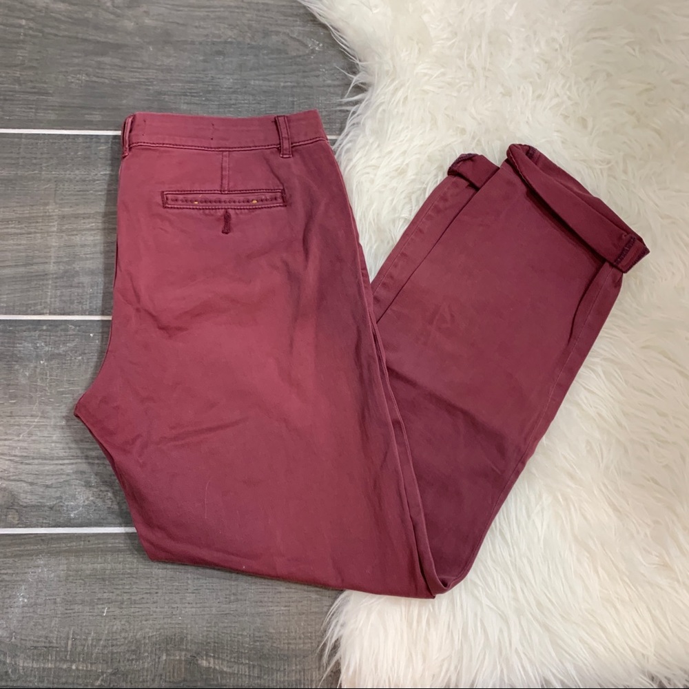 Anthro Pilcro and the Letterpress Hyphen pants